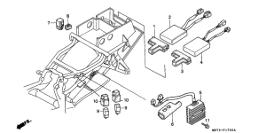 VFR750R C.d.i. unit / rectifier