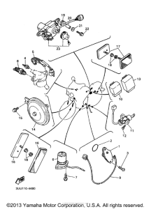 FZR600RJC Электрика