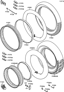 VN1500 Покрышки
