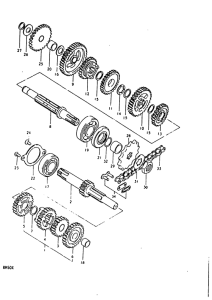 RM50 Трансмиссия