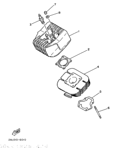YSR50 Блок цилиндров