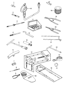 KZ1000 Special service tools "a"