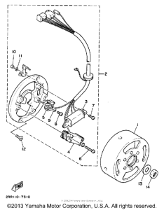 YSR50D Генератор