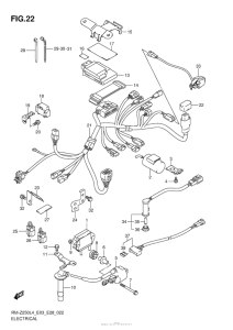 RM-Z250 Электрика