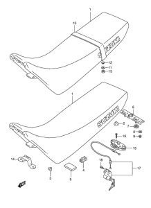 DR800 Пружина