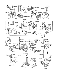 ZN1300 Ignition switch / locks / reflectors(1 / 2)