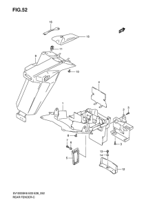 SV1000 Заднее крыло
