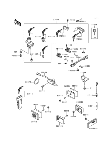 ZG1000 Замок зажикания