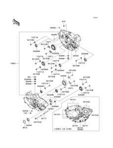  Картер двигателя