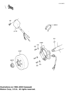 KDX80 Ignition / generator