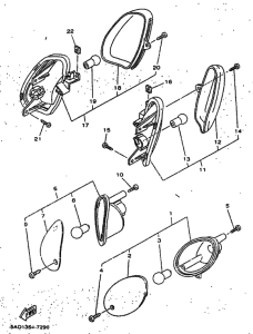 YN50 Проблесковый световой сигнал