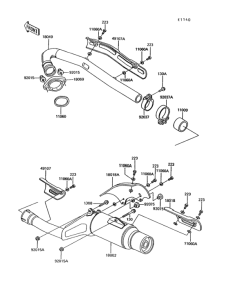 KL600 Глушитель