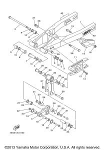 YZ80N1 (Competition) Бугель