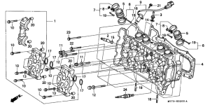 NR750 Головка цилиндров