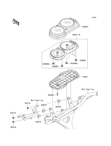 ZX600 Приборы