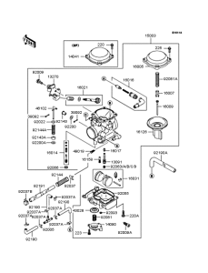 VN400 Карбюратор
