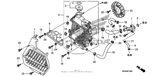 PCX125 Радиатор