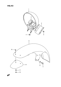 VS1400 Переднее крыло