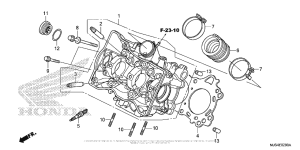 NC700J (DCT) Головка цилиндров