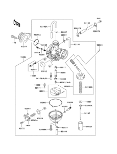  Carburetor assy