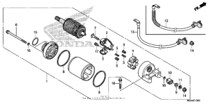 VT750C2B Стартер