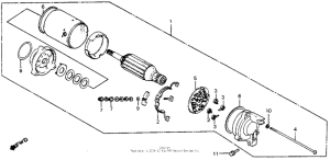 VF700F Стартер