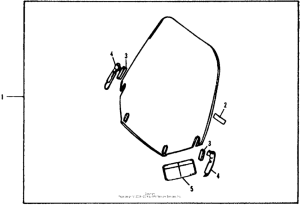 CB750 Windscreen 81-82