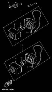 CW50 Поворотники
