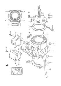 RM250 Цилиндр