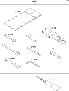 VN1700 Owner`s tools(b9f / b9fa)