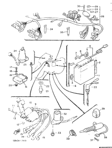 XJ900F Электрика 2