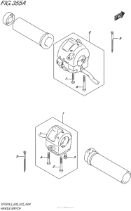 VL1500 Рулевые переключатели