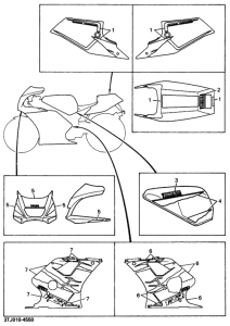 FZR400RR-SP ｸﾞﾗﾌｲﾂｸ･ｴﾝﾌﾞﾚﾑ 4
