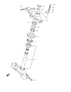 DL650 Траверса нижняя