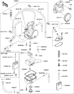 KX125 Carburetor(1 / 2)