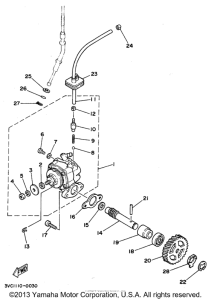 RT180A Масляный насос