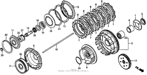 VT1100C Сцепление
