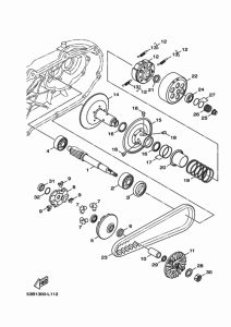 HW125 Сцепление