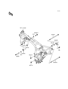 ZG1000 Рама ,крепежные детали