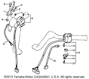 XVZ12TDK Рулевые переключатели