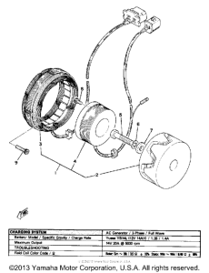 XS850H Ac generator
