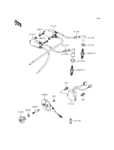 KZ1000 Система зажигания