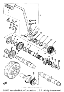 TT500G Kick - starter