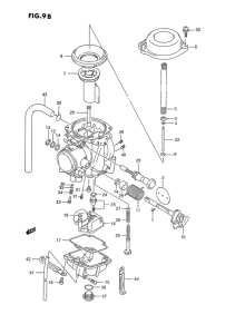 DR350 Carburetor assy