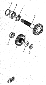 CW50RS Трансмиссия