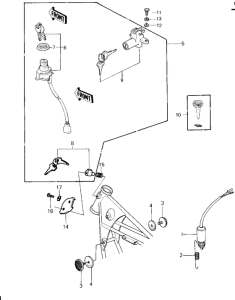 KZ650 Замок зажикания