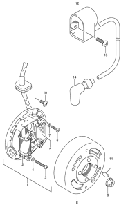 JR80 Зажигание