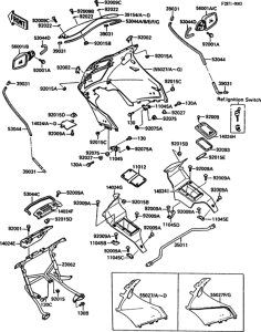ZG1000 Cowling(1 / 3)(zg1000-a2 / a3 / a3a)