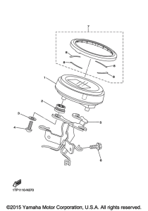 XVS950CUSP Приборы