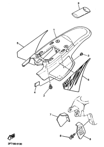PW50 PW50G Боковая крышка